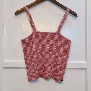 Kendall & Kylie Colorful Knit Tank Top size Large